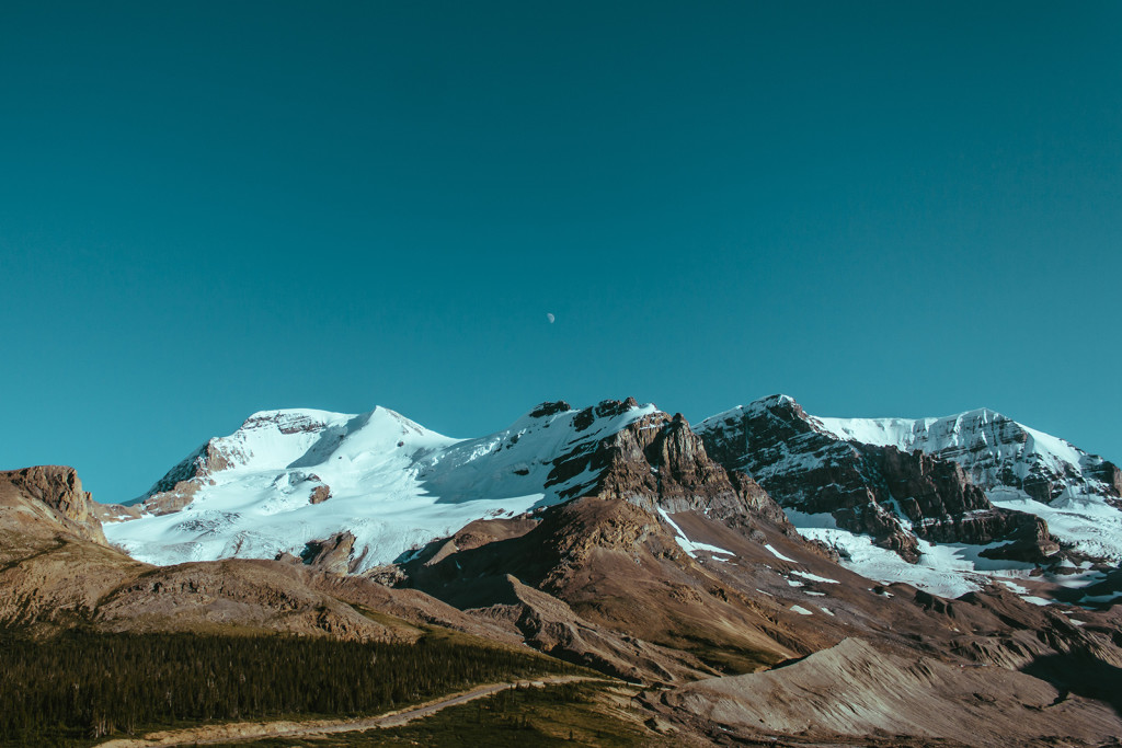 Snowy mountains